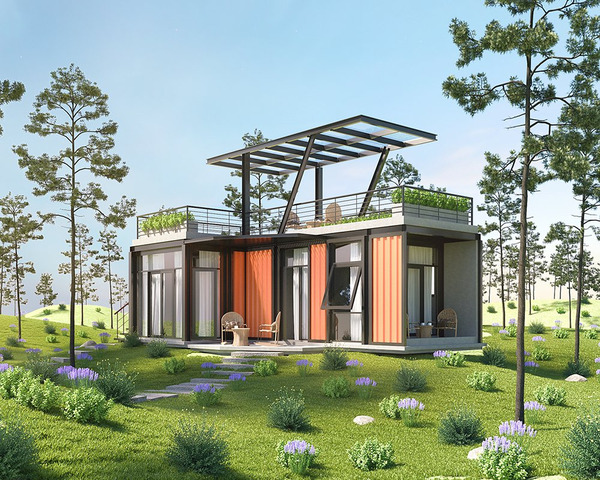 Nhà container 20 feet đẳng cấp