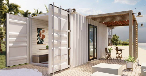 Mẫu nhà container 20 feet ưa chuộng