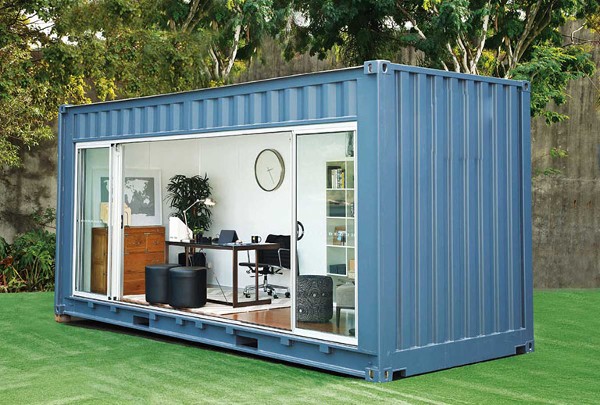 Sử dụng container kho để làm văn phòng