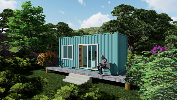Nhà container 50 triệu tiết kiệm năng lượng