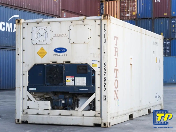Sử dụng container lạnh làm kho là giải pháp linh hoạt