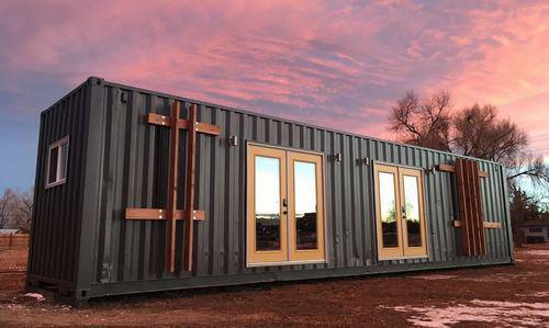 một góc của container văn phòng cực hút mắt