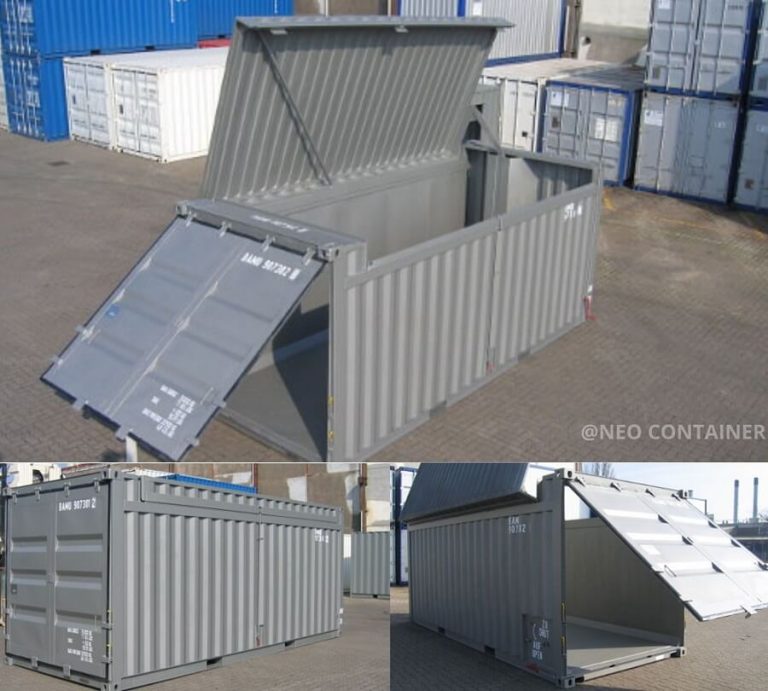 CONTAINER MỞ NÓC - MÁI CỨNG