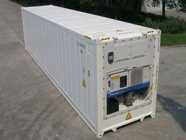 Container đông lạnh được lắp ráp thêm hệ thống làm lạnh giúp bảo quản hàng hóa ở nhiệt độ thấp