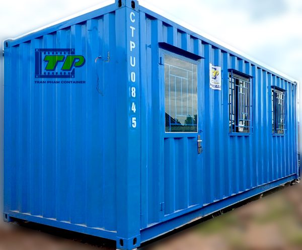 Container 20 feet đã cải tạo để làm kho văn phòng