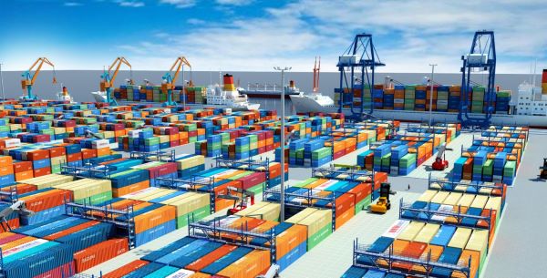 Khái niệm bãi container