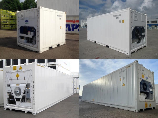 Tham khảo các kích thước container lạnh phổ biến hiện nay
